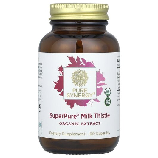 Основное фото товара Pure Synergy, Расторопша, Super Pure Milk Thistle, 60 капсул