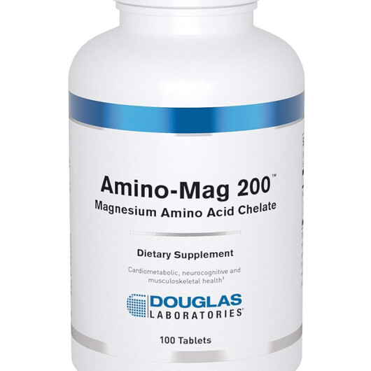 Основное фото товара Amino-Mag Основное фото товара Douglas Laboratories, Магний Хелатный, Amino-Mag, 100 таблеток