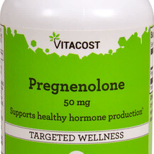 Прегненолон Pregnenolone 50 mg Vitacost 180 капсул