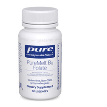 PureMelt B12 Folate Метилфолат Pure Encapsulations