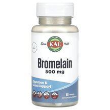 Bromelain 500 mg Бромелайн KAL 60 таблеток Bromelain 500 mg Бромелайн KAL 60 таблеток