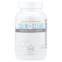 Підтримка стресу Calm + Clear Stress and Adrenal Support Підтримка стресу Calm + Clear Stress and Adrenal Support