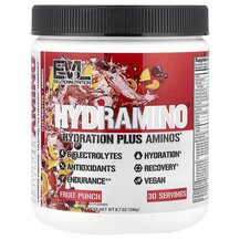 HydrAmino Fruit Punch Аминокислоты EVLution Nutrition