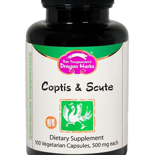 Основне фото товару Coptis & Scute Основне фото товару Dragon Herbs, Coptis & Scute, Трави, 100 капсул
