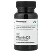 Фото товара Momentous, Витамин D3, Vitamin D3 50 mg 2000 IU, 60 капсул