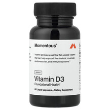 Вітамін D3 Vitamin D3 50 mg 2000 IU Momentous 60 капсул