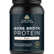 Фото товару Bone Broth Protein Pure Фото товару Ancient Nutrition, Bone Broth Protein Pure, Протеїн, 31.5 oz