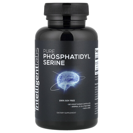 Основное фото товара Intelligent Labs, Фосфатидилсерин, Pure Phosphatidyl Serine, 90 к