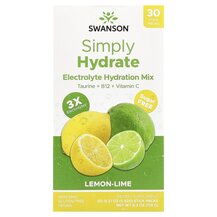 Simply Hydrate Electrolyte Hydration Mix Электролиты 30 шт