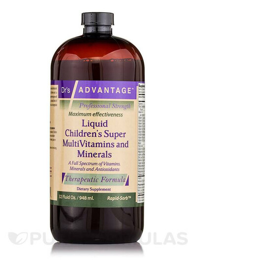 Основное фото товара Liquid Children's Super MultiVitamins & Minerals Основное фото товара Liquid Children's Super MultiVitamins & Minerals, Мульти