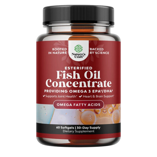Основное фото товара Fish Oil Concentrate Основное фото товара Nature's Craft, Омега ЭПК ДГК, Fish Oil Concentrate, 60 капс