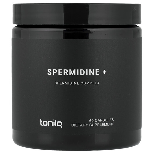 Основне фото товару Toniiq, Spermidine+, Спермідин, 60 капсул