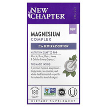 Магній Magnesium Complex, 162.5 mg New Chapter Магній Magnesium Complex, 162.5 mg New Chapter