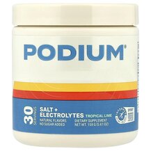 Електроліти Salt + Electrolytes Tropical Lime Podium 159 г Електроліти Salt + Electrolytes Tropical Lime Podium 159 г