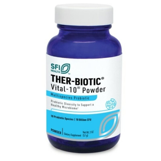 Основне фото товару SFI Health, Ther-Biotic Vital-10, Пробіотики, 56 г