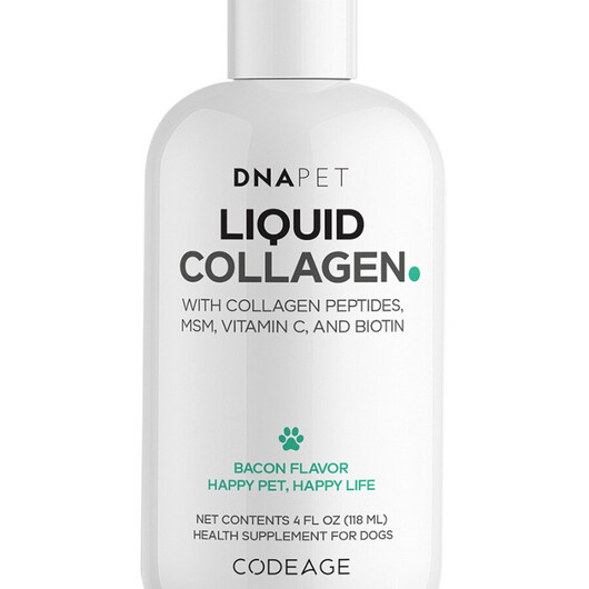 Основное фото товара DNA PET - Liquid Collagen Bacon Flavor Основное фото товара Коллаген из говядины, DNA PET - Liquid Collagen Bacon Flavor, 118
