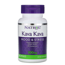 Кава Кава Kava Kava 200 mg Natrol 30 капсул
