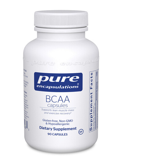 Основне фото товару BCAA Capsules Основне фото товару Pure Encapsulations, BCAA Capsules, БЦАА, 90 капсул
