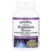 Stess-Relax Nighttime Magnesium Glycinate With Melatonin