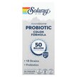 Фото товару Mycrobiome Probiotic Colon Formula 50 Billion Фото товару Solaray, Probiotic Colon Formula, Пробіотики, 30 капсул