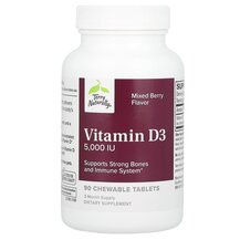 Vitamin D3 Chewable Витамин D3 5000 IU Terry Naturally