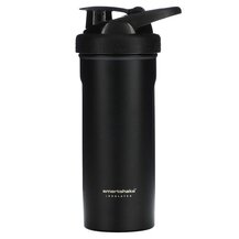 Insulated Steel Black Шейкер Smartshake 750 мл