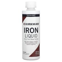 Iron Liquid Natural Peach-Mango Железо Kirkman 237 мл