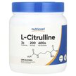 Фото товара Nutricost, L-Цитруллин, L-Citrulline Unflavored, 600 г