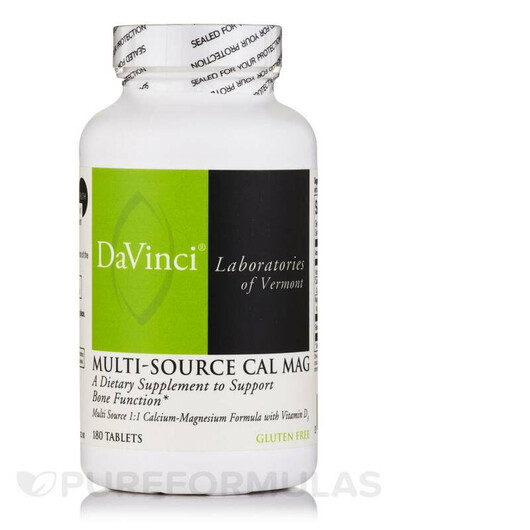 Основное фото товара Кальций Магний, Multi-Source Cal Mag, 180 таблеток