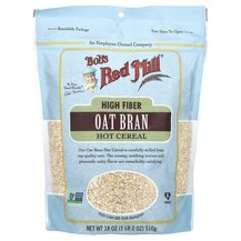 High Fiber Oat Bran Hot Cereal Зерновые культуры Bob's Red High Fiber Oat Bran Hot Cereal Зерновые культуры Bob's Red