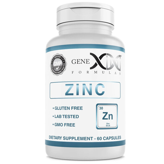 Основне фото товару Zinc Основне фото товару Genex Formulas, Zinc, Цинк, 60 капсул