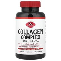 Collagen Complex Type I II III V X Коллаген Olympian Labs Collagen Complex Type I II III V X Коллаген Olympian Labs