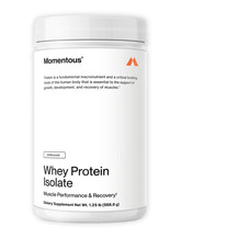 Протеїн Ізолят Whey Protein Isolate Unflavored Momentous Протеїн Ізолят Whey Protein Isolate Unflavored Momentous