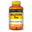 Фото товару Mason, Melatonin, Мелатонін, 120 таблеток