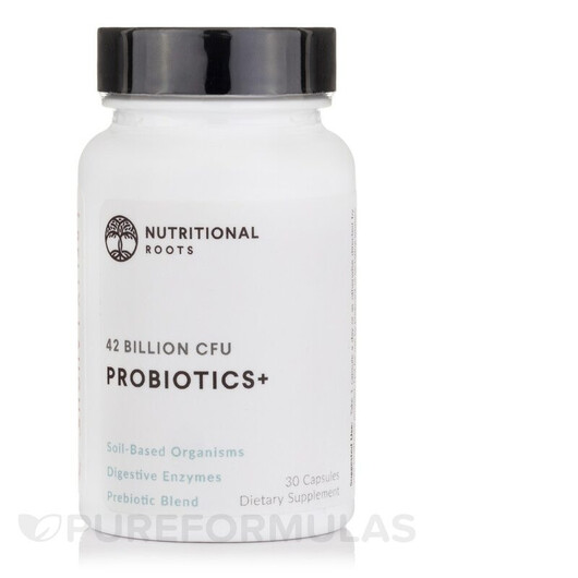 Основное фото товара Probiotics+ 42 Billion CFU Основное фото товара Nutritional Roots, Пробиотики, Probiotics+ 42 Billion CFU, 30 кап