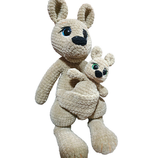 Основне фото товару Mom & baby kangoo Основне фото товару MoeCrafto, Mom & baby kangoo, Мама та дитя Кенгуру, 1 шт