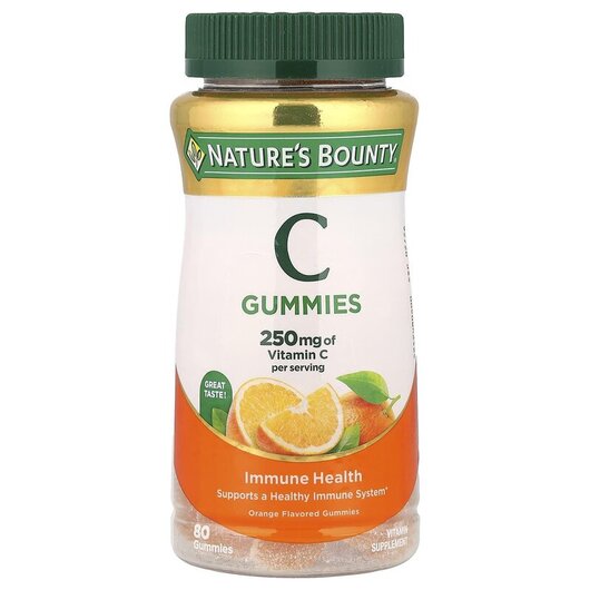 Основне фото товару Vitamin C Gummies, Жувальний Вітамін С 250 мг, 80 цукерок