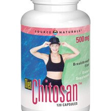 Diet Chitosan Хитозан Source Naturals 120 капсул