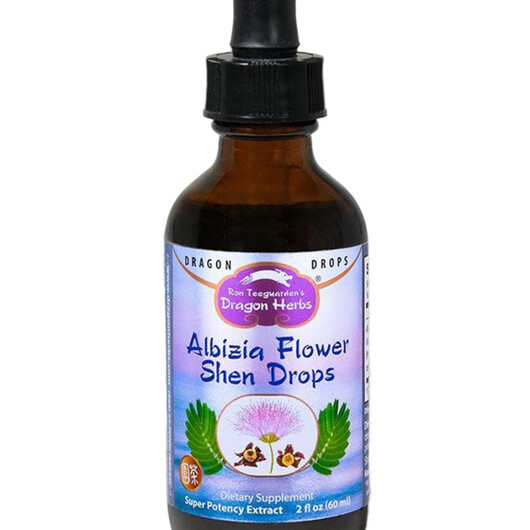 Основное фото товара Albizia Flower Shen Drops Основное фото товара Dragon Herbs, Травяные добавки, Albizia Flower Shen Drops, 60 мл