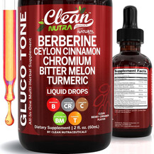 Берберин Berberine with Ceylon Cinnamon Supplement Liquid