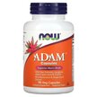 Фото товару ADAM Superior Men's Multi Фото товару NOW Foods, ADAM Capsules Men's, Вітаміни для чоловіків, 90 к