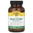 Фото товару Country Life, Maxi-Zyme Caps, Ферменти, 120 капсул