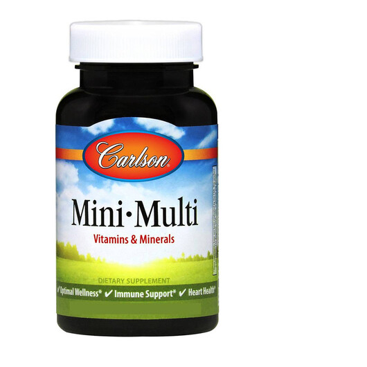 Основное фото товара Mini-Multi Vitamins & Minerals Основное фото товара Carlson, Мультивитамины, Mini-Multi Vitamins & Minerals, 250