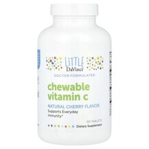 Вітамін С вишня Chewable Vitamin C Natural Cherry Little