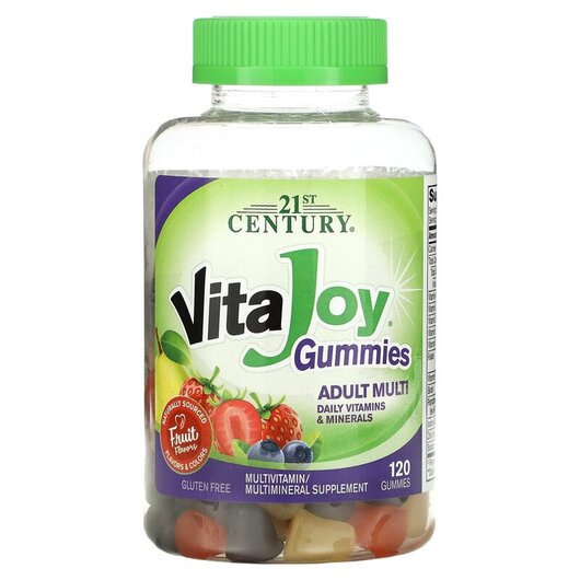 Основное фото товара 21st Century, Мультивитамины, VitaJoy Gummies Adult Multi, 120 ко