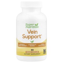 Vein Support Поддержка вен ног Super Nutrition 90 капсул Vein Support Поддержка вен ног Super Nutrition 90 капсул