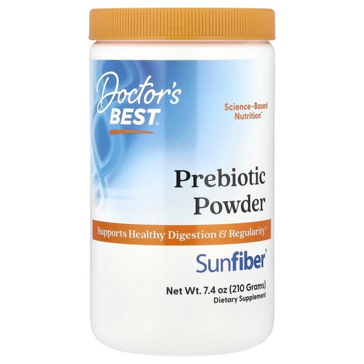 Основне фото товару Prebiotic Powder Sunfiber Unflavored Основне фото товару Prebiotic Powder Sunfiber Unflavored, Цукерки з клітковиною, 210