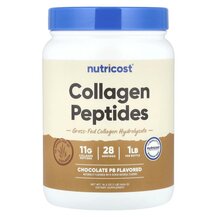 Collagen Peptides Chocolate PB Коллаген Nutricost 454 г Collagen Peptides Chocolate PB Коллаген Nutricost 454 г