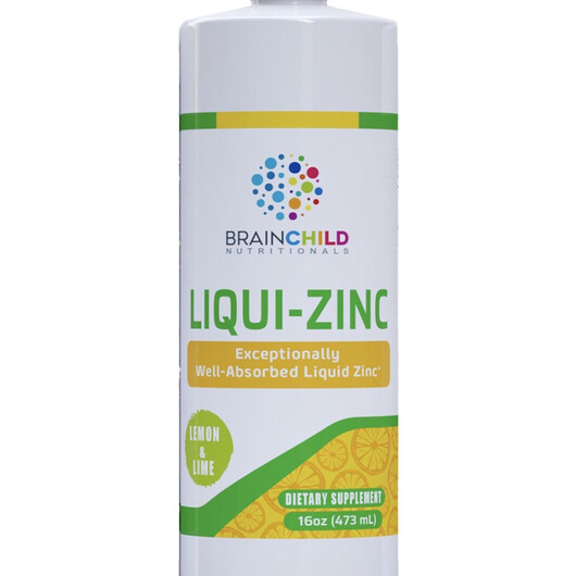 Основне фото товару Liqui-Zinc Lemon Lime Flavor Основне фото товару BrainChild Nutritionals, Liqui-Zinc Lemon Lime Flavor, Цинк, 454