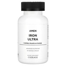 Amen Iron Ultra Железо CodeAge 60 капсул